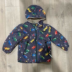 Mini Boden Sherpa-Lined Coat